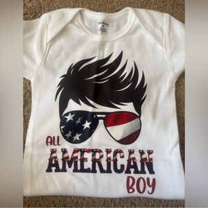 Gerber White All American Boy Tee